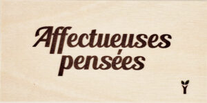 40-Affectueuses pensées
