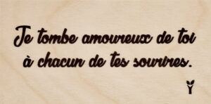 21-Je tombe amoureux de toi à chacun de tes sourires