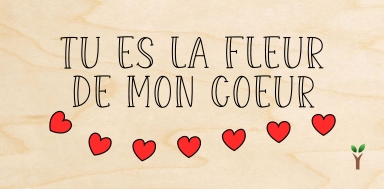 110-Tu es la fleur de mon cœur